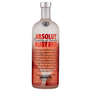 Vodka Absolut Ruby Red